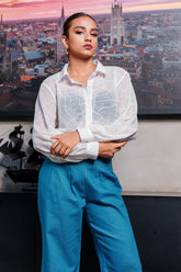 CONTARST DETAIL PANT